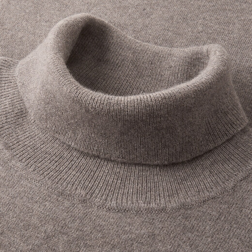 Shanshan men's 100% wool autumn and winter turtleneck sweater thickened and warm business casual comfortable skin-friendly bottoming shirt top