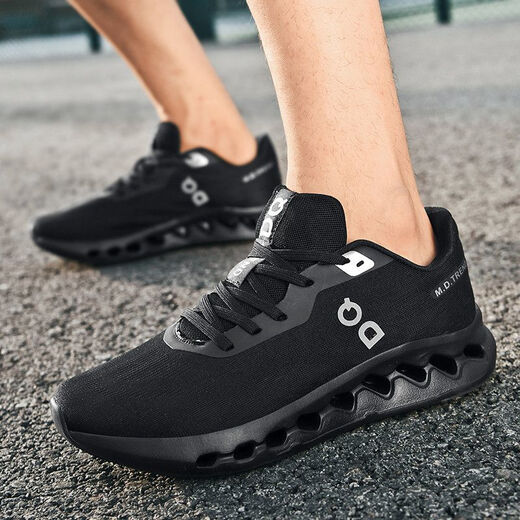 On Running Fashion cushioned running shoes trendy men's shoes beautiful comfortable sports casual shoes 2025 new four-season shoes sea blue 9923 single layer 43