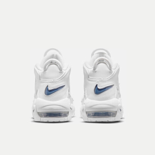 Nike (NIKE) women's shoes Air More Uptempo GS sports shoes Pippen large AIR wear-resistant mid-cut shock-absorbing retro basketball shoes DH9719-100/pure white 39