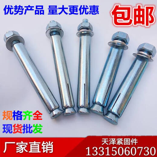 Yusenyi Expansion Screw Expansion Wire Extended Expansion Nail Extended Peng Expansion Wire 810 Galvanized Expansion Bolt 10*12035