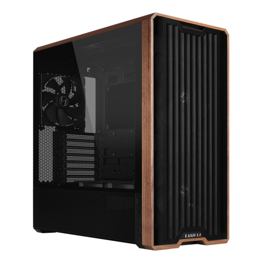 LIANLI Ghost Ax L216/Ghost Ax 217 Chassis Black/White Desktop Computer Full Side Transparent MATX Open Sea View Homeowner Chassis with Fan Dust Net Set Lianli Ghost Ax 217 Black