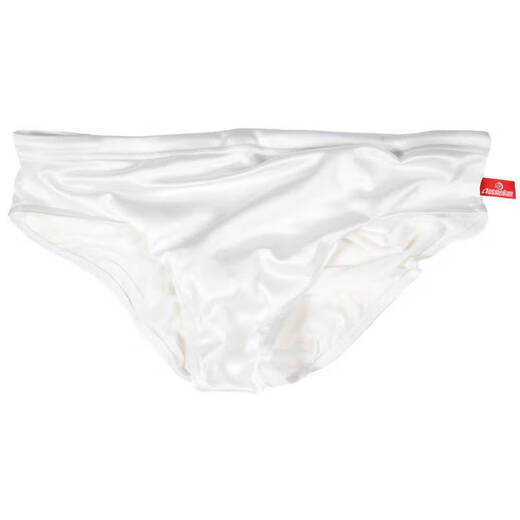 Nanbomaru Herren Transparente Badehose Sexy Big Pouch Slim Fit Badeanzug Herren Schnürmode Hot Spring Beach Shorts-01_Flash White S