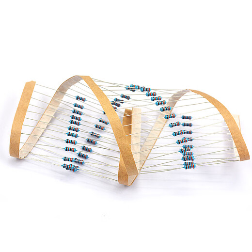 CAN bus matching resistor 120 ohms RS485 terminal matching resistor 120 ohms 1/4W 485 communication impedance five-color ring resistor 1/4W metal film resistor 1% 10K 100 pieces