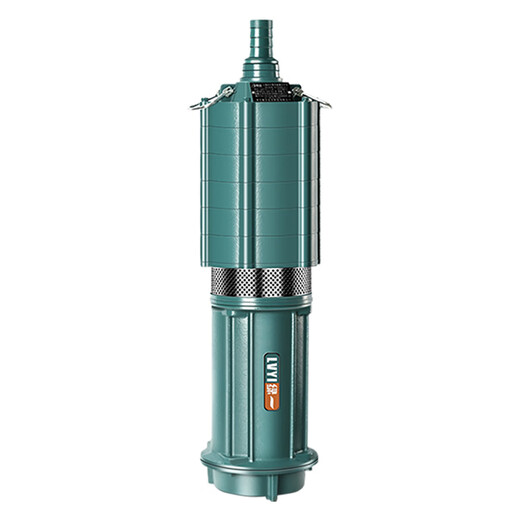 绿一多级潜水泵家用220V高扬程抽水泵农用灌溉大流量高压深井抽水380V 12200W 5叶轮-1寸【3吨/82米扬程