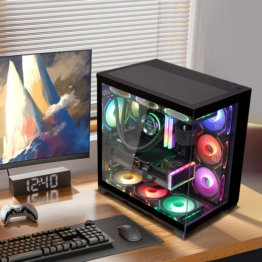 Colorful 24-issue interest-free 14600KF/265K with 5060TI/5070TI/5080/5090 graphics card Desktop host e-sports game AI design DIY assembly computer with four 14900KF丨32G丨1TB丨5080 graphics card brand new in original box