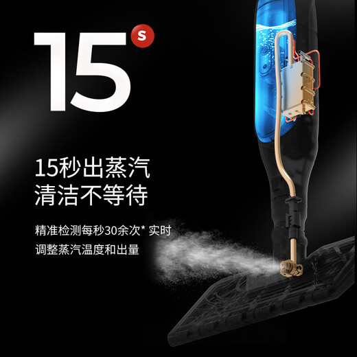 SHARK Steam Mop 160 High Temperature Steam Quick Mop Instant Dry 180 Rotating Mop Head One-Click Replacement Mop Cloth Upgrade P3