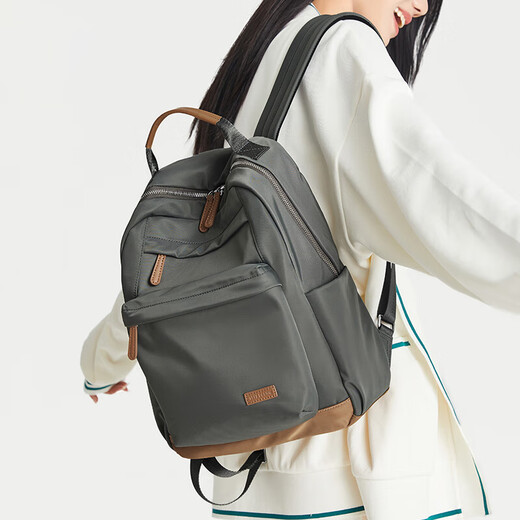 Leif travel bag 14-inch computer bag lightweight college student bag large capacity men's and women's backpack