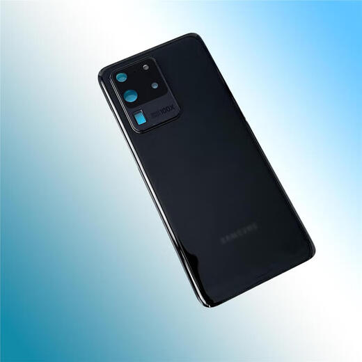 Samsung (SAMSUNG) is suitable for Samsung s20 glass original back cover s20+ s20ultra mobile phone back case G9810 battery cover shell S20U black boutique brand new not brand new original