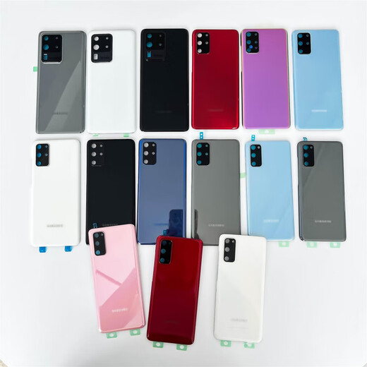 Samsung (SAMSUNG) is suitable for Samsung s20 glass original back cover s20+ s20ultra mobile phone back case G9810 battery cover shell S20U black boutique brand new not brand new original