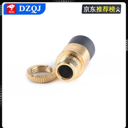 PJ-392 headphone socket 3.5MM audio socket stereo two-channel 3-pin vertical nickel-plated gold-plated audio socket PJ359 (5 pieces)