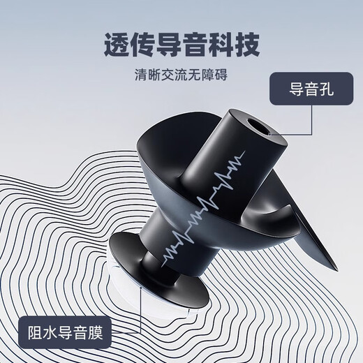 ANTA Swimming Earplugs Waterproof Professional Adult Waterproof Non-soundproof Children's Bathing and Diving Nose Clip Artifact Set Dark Night Black Nose Clip + Earplugs Efficient Waterproof