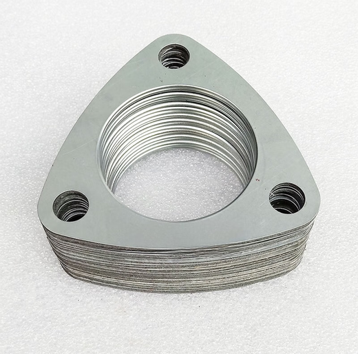 丽田适配重汽737B757B777B消声器接口垫排气弯管密封垫41084110