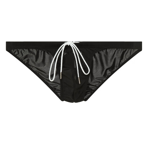 G-STATION70g ultra-thin, sexy, simple and fashionable men's swimming briefs, soft, comfortable, quick-drying and transparent when exposed to water, sports and fitness, black XL