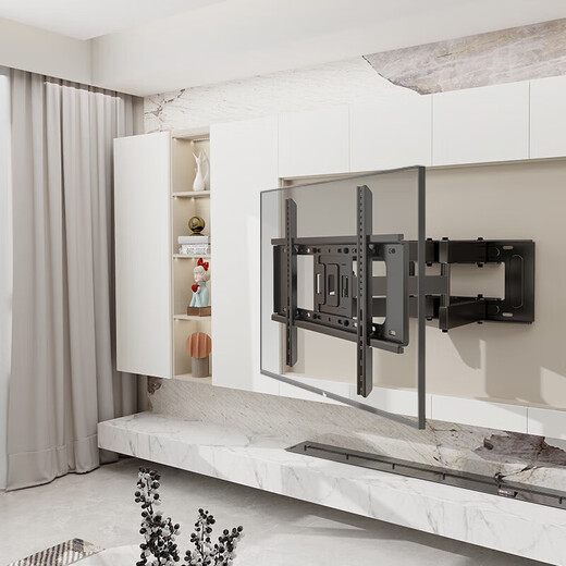 TAZD TV Telescopic Mount (32-75 inches) Bracket Wall Mount Rotating Multifunctional Universal Applicable Xiaomi Honor Smart Screen Hisense Skyworth TCL Samsung Sony