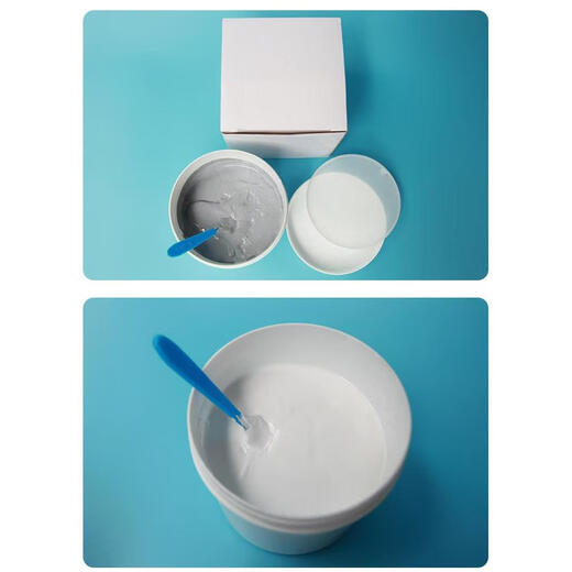 High temperature resistance silicon grease electronic components heat dissipation cpu heat dissipation LED heating plate electronic equipment heat dissipation paste 6630 gray 3.0W/mk thermal conductivity free 1kg can