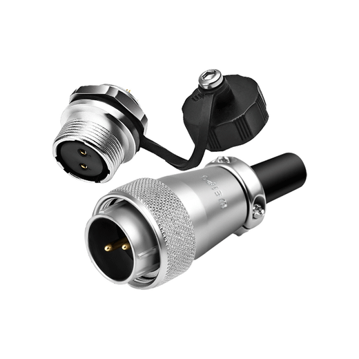 Weipu aviation connector WS24 2-pin-19-pin TQ plug + ZM rear nut seat male + female WS24J3TQ 3-pin male