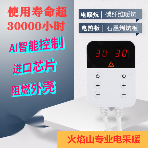 Electric heating board thermostat tatami dual control switch electric heating film electric heating board controller universal electric heating board without remote control