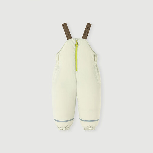 Minibala water-repellent down down pants for boys and girls 2025 winter three-proof warm overalls pants