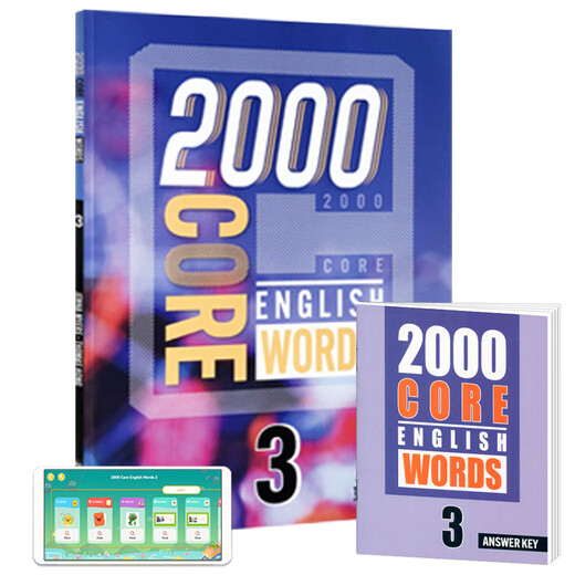 Imported original version 4000Essential English Words 123456 Common Words English Dictionary Genuine Primary School English Words CET-4 and CET-6 English Exam Cambridge IELTS Core Vocabulary English 4000 Words 2000 Words Level 3 + APP
