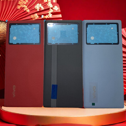 Vivo is suitable for VIVOXfold original back cover disassembly 99 new original mobile phone plain leather battery cover shell back shell rear screen xfold/xfold+ original back cover plain leather blue with frame