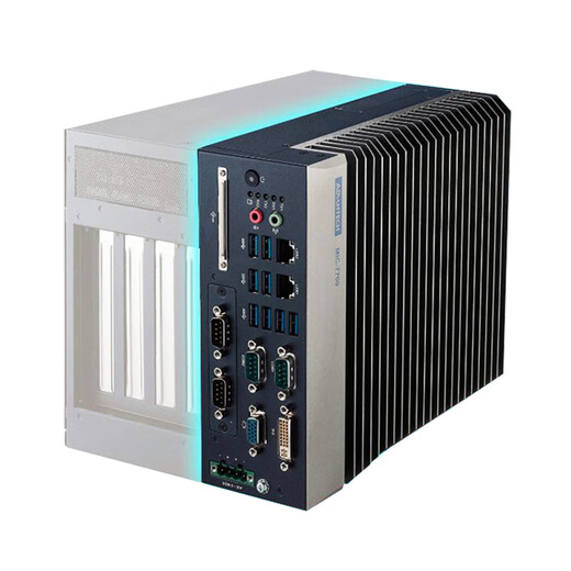 DWTPC Point Micro Advantech ordinateur industriel MIC-770/7700H Original tout nouvel ordinateur industriel haute performance compact sans ventilateur intégré mini ordinateur industriel extensible I7/8G/256GSSD/adaptateur secteur Advantech MIC-7700H sixième et septième génération