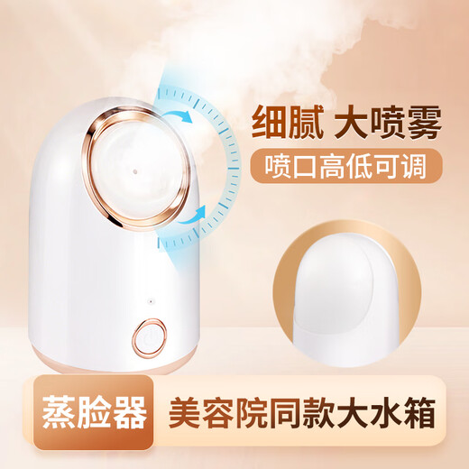 MF facial steamer, hot spray facial steamer, nano spray hydration instrument, oxygen injection instrument, facial hydration humidifier, hydration artifact, facial steamer, household steam machine, steam hot compress beauty instrument 902 white