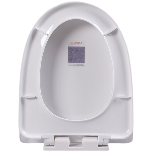 Langwhale SSWW couvercle de toilette universel en forme de U à l'ancienne siège de toilette épaissi à ralentissement lent en forme de U 1047
