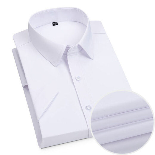 CEO Yageor 2025 summer new style for men's middle-aged and young lapels for business multi-color non-scalding and anti-wrinkle fashion trend short sleeves DX6630 38