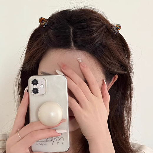 Xiang Wan hairpin grabber 2 retro acetate small grabbers female mini princess hairpin bangs clip broken hair hairpin headdress