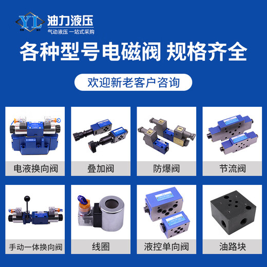 Hydraulic valve solenoid directional valve 4WE6D/Y/A/B/C/4WE6E/J/G/M/H/U/F oil pressure control valve Lixin 4WE6J-L6X_EG24NZ5L