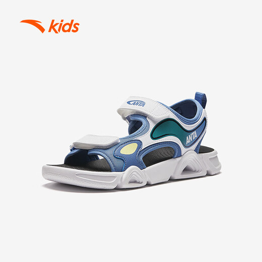 ANTA children's sandals for boys and girls in summer breathable Velcro outdoor arch cushioning open toe beach shoes A312426933