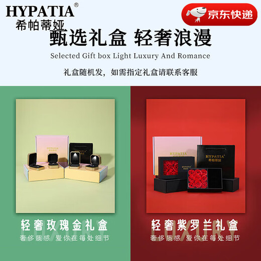 HYPATIA Eucalyptus has met the bird of relief 999 sterling silver necklace women's luxury niche clavicle chain birthday gift for girlfriend 999 silver Eucalyptus has met the necklace - rose gold