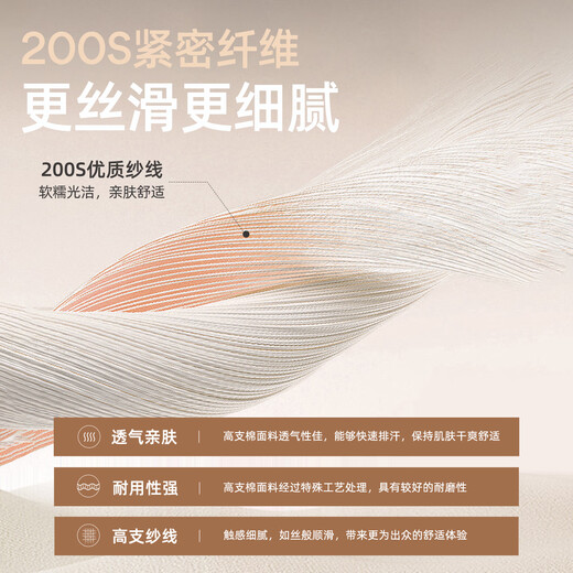 Youngor 200 count TNDP 2025 autumn new high-end long-sleeved shirt bleached 41 (175/96Y)