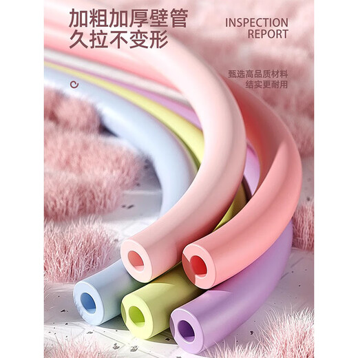 Jie Yintong open back stretch belt can be hung tension rope home fitness women's elastic belt elastic rope back stretch trainer warm-up style + Pilates pole anti-breakage 30 pounds