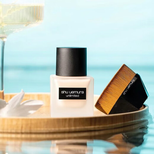 植村秀（shu uemura）小方瓶2代羽纱粉底液持妆雾面哑光0卡透光瓶584 774 674 654 848 2代 雾面【654】