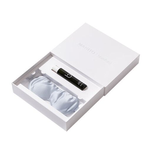 MANITO/Manita X Bamford sleep gift box silk sleep eye mask gift Tianbing blue F
