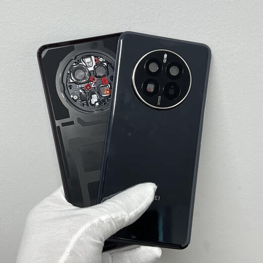 Suitable for mate50 original disassembly back cover mate50pro original mobile phone glass battery cover back shell mate50 radiant gold black original disassembly 99 new