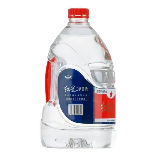 Red Star Erguotou Red Star Erguotou 52%/60% 5L large-capacity barreled white wine bubble wine fragrance style about 10Jin Jin equals 0.5kg Liquor 60% 5000mL 1 barrel *