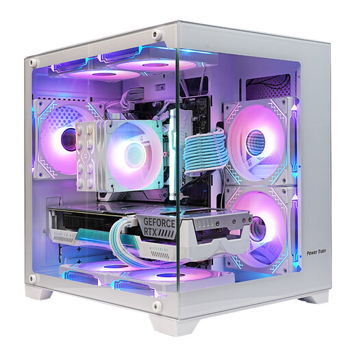 ASUS ROG i5 14600KF ASUS 5060Ti host 5060 desktop assembly computer AI design rendering game live video editing white sea view room complete machine configuration 5 i5 14600KF + ASUS RTX5060