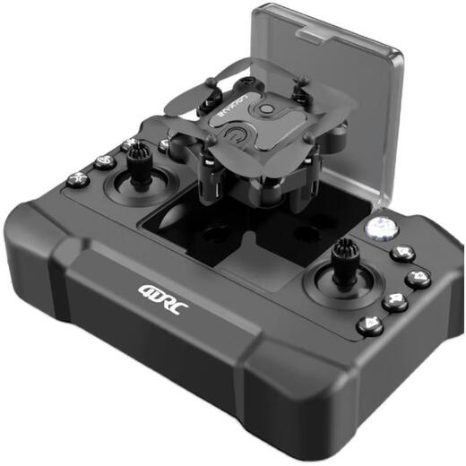 Xiaomi (MI) Drone Mini Photographie aérienne Professionnel Quadcoptère Élèves de l'école primaire Aircraft Aircraft Entrée de gamme Toy pour enfants Hélicoptère de niveau 8K Pixel Double appareil photo Intelligent Hauteur Gray 2 Batteries Broché et remplacée par une nouvelle batterie de télécommande + +