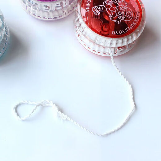 Giant crystal glowing yo-yo children's toys kindergarten prizes small gifts flashing yo-yo yo-yo gifts for students. Exercise children [gift toys] glowing yo-yo [mixed color] 1