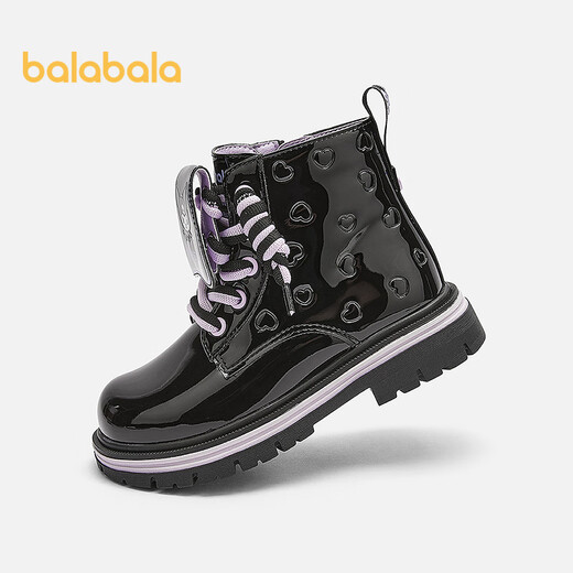 Balabala children's shoes children's boots Martin boots girls 2025 new autumn and winter short boots Sanrio IP 208425141019