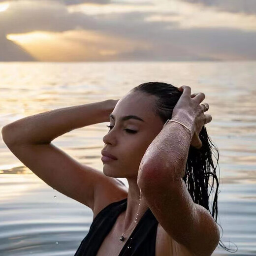 Yuansi natural Tahitian black pearl pendant single 18k gold pearl necklace girl birthday gift for lover SS grade premium flawless 18K buckle white free Seiko pure 9-10mm45cm