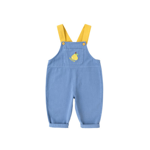 Dudujia Children's Pants Cartoon Autumn Boys' Trousers Fashionable Autumn Girls Overalls Baby Children's Clothes Fashionable Pink 90