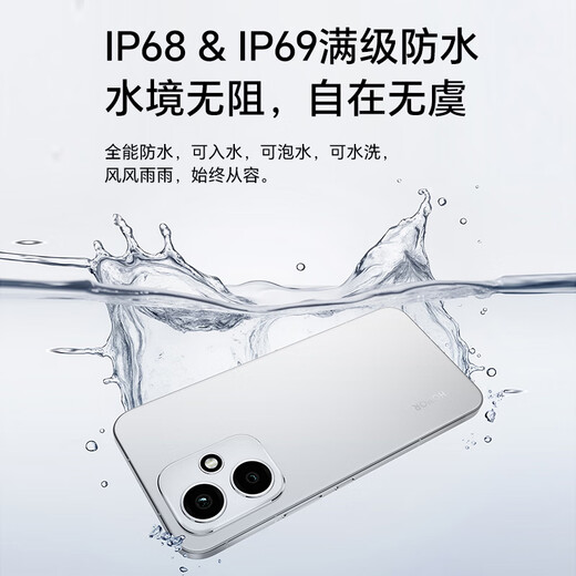 Honor 400 new 5G mobile phone 200 million ultra-clear photo portraits 7200mAh Qinghai Lake large battery Honor 400 AI mobile phone Honor Lanyue Silver 12GB+256GB official standard configuration