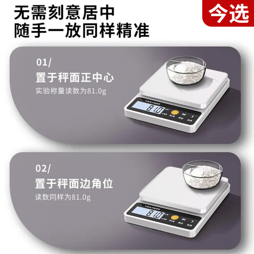 Zhang Chenguang endorses electronic scales, kitchen scales, high-precision 0.1g food electronic scales, Chinese herbal medicines, small precision tea grams, jewelry scales, rechargeable ABS scales 3kg/0.1g