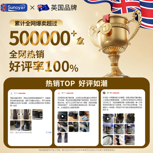 Sunoyar Caviar Hair Mask 500g Conditioner Repairs Dry Hair, Improves Frizz, Smooth and Shiny, Protein Nutrition Repairs Hair