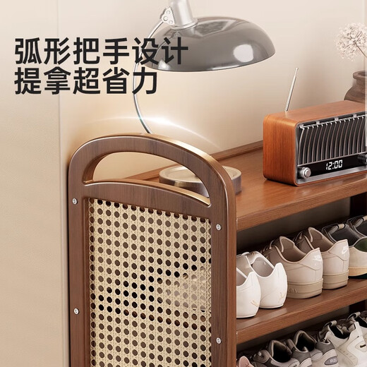 Yimo shoe rack doorway multi-layer home living room small simple shoe cabinet entrance entrance storage rack 5 layers 80