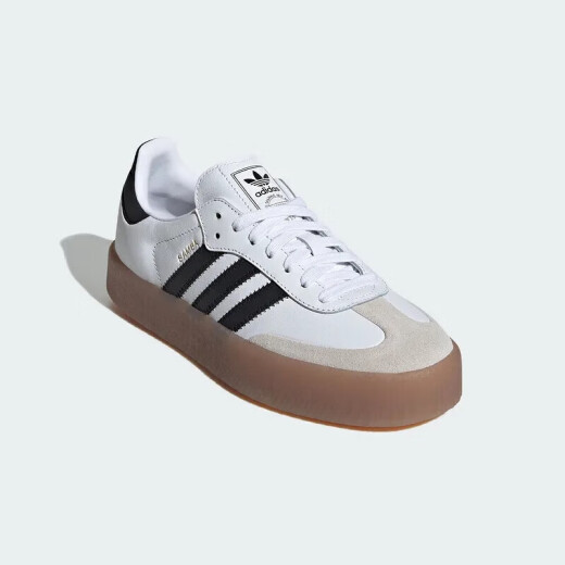 阿迪达斯（adidas）女鞋 2025春季新款neo低帮透气缓震舒适时尚百搭小白鞋板鞋休闲鞋 JI1349/白/SAMBA 36