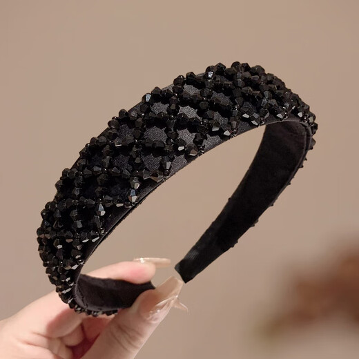 Xiangwan headband for women, high-end going out headwear, versatile hair-pressing headband, high skull headband, simple hairpin, exquisite headband